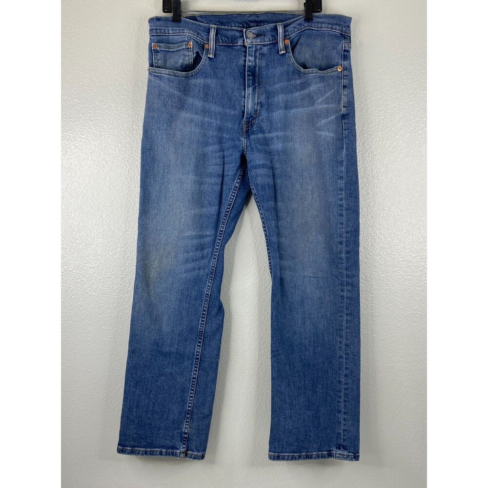 Levis Men 36/30 559 Blue Jeans Casual Straight Leg